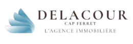 Logo Delacour agence immobilière Cap Ferret